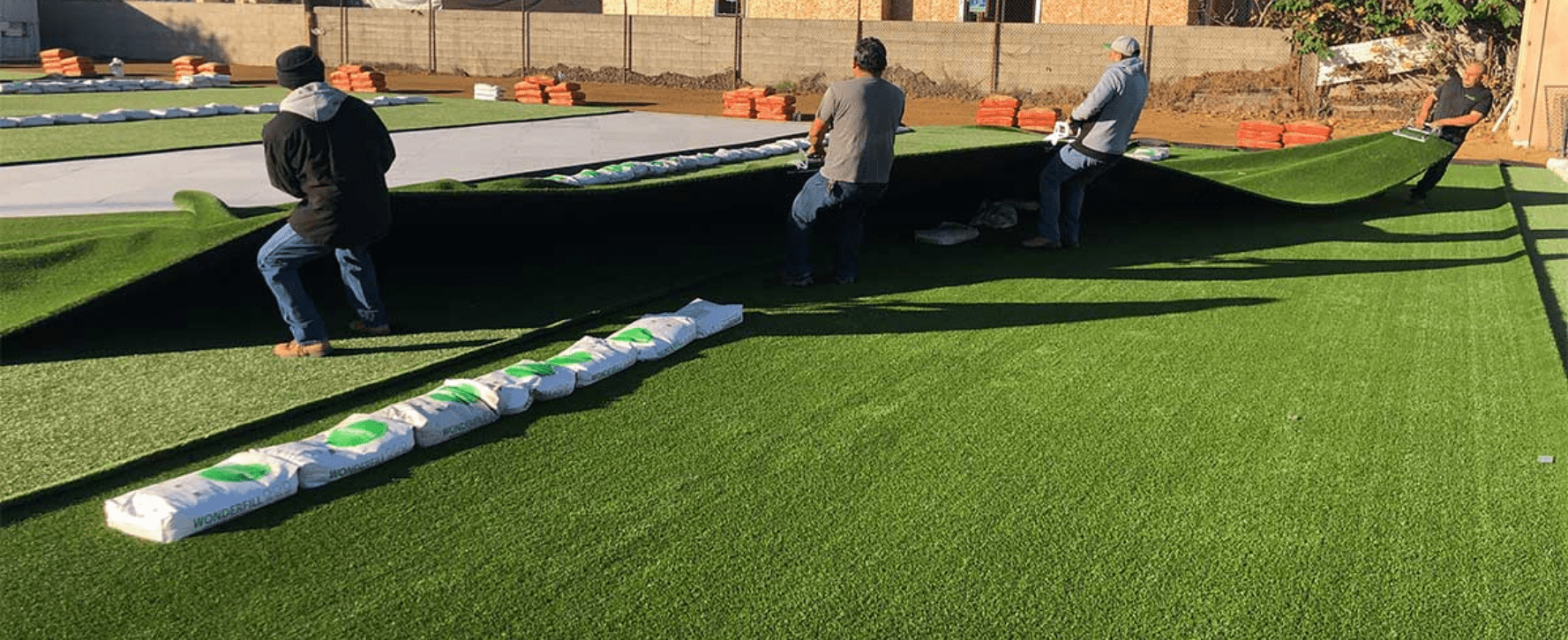 Premium Artificial Turf Installation